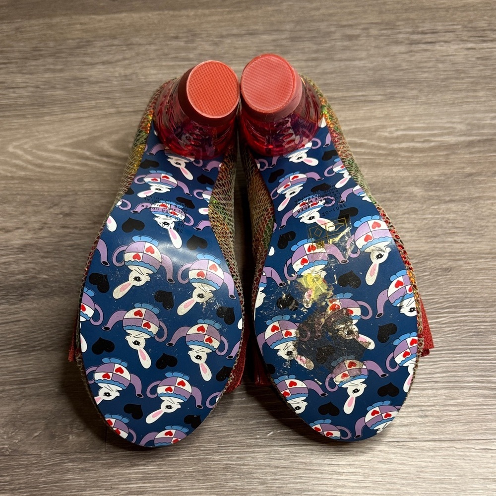 Irregular Choice Colorful Metallic Bow-Accent Pumps - Picture 6 of 10